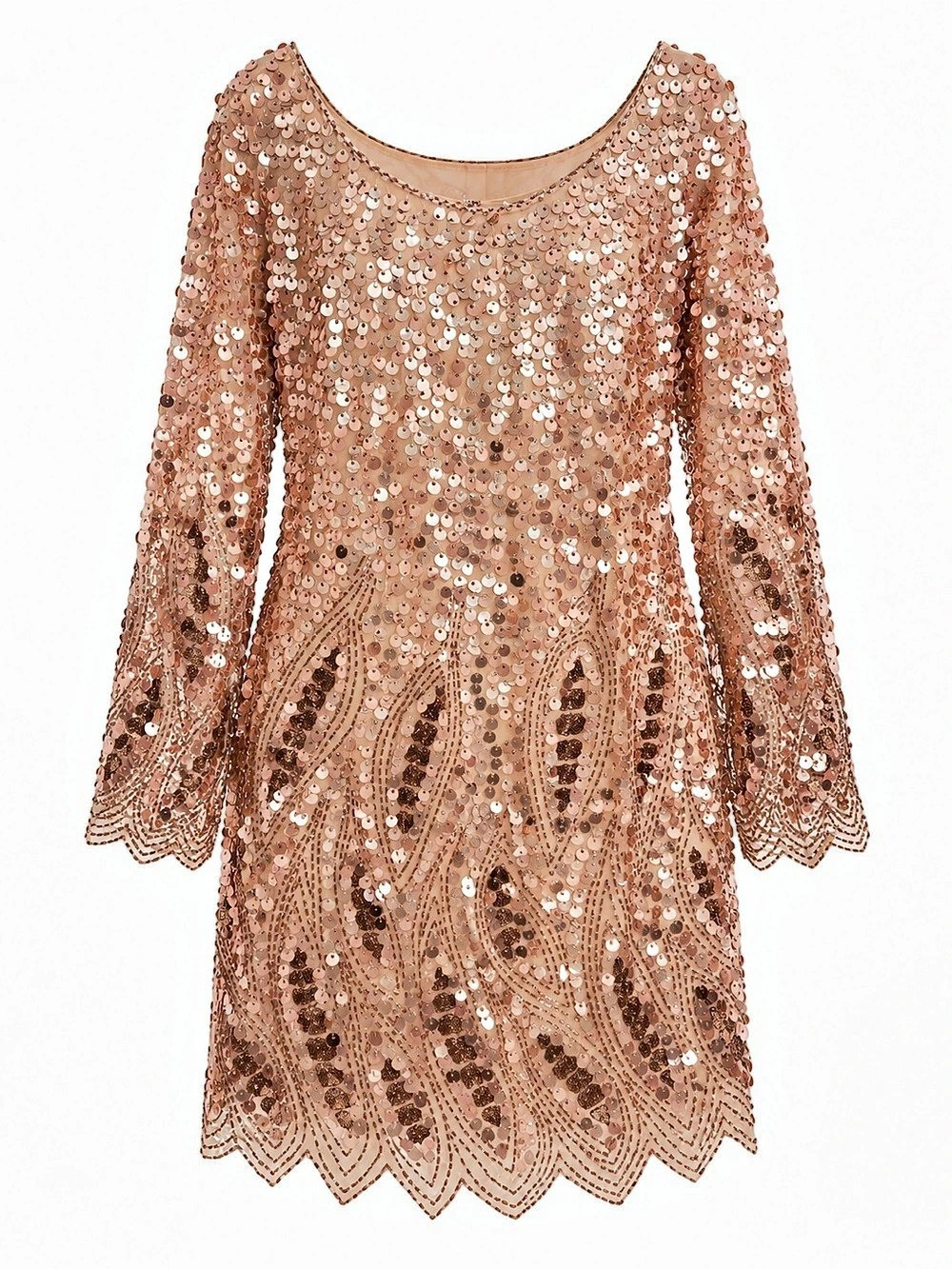 Foley + Corinna Sylvie Sequin Mini Dress in Pink